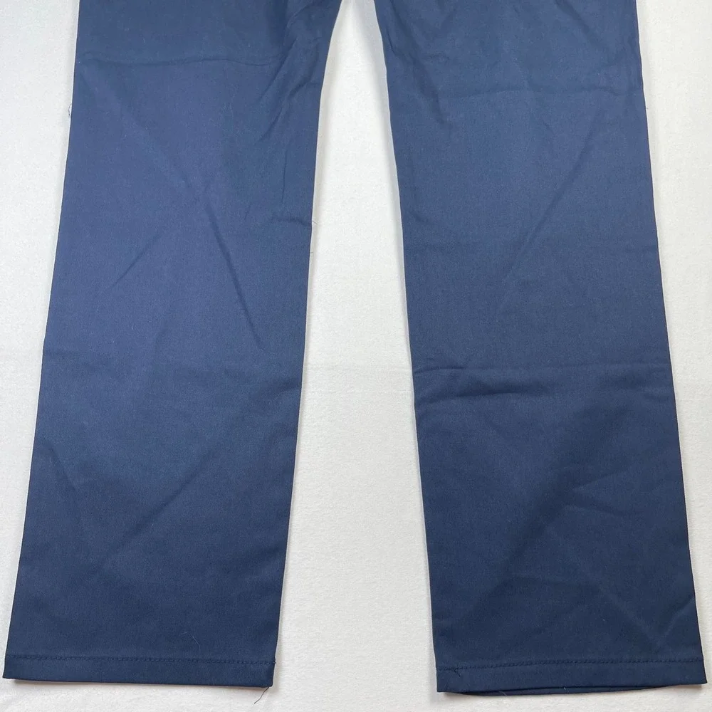 Bastion Trail Chino Pants Men's 40 x 31 Navy Blue Stretch Mid-Rise Slash Pockets